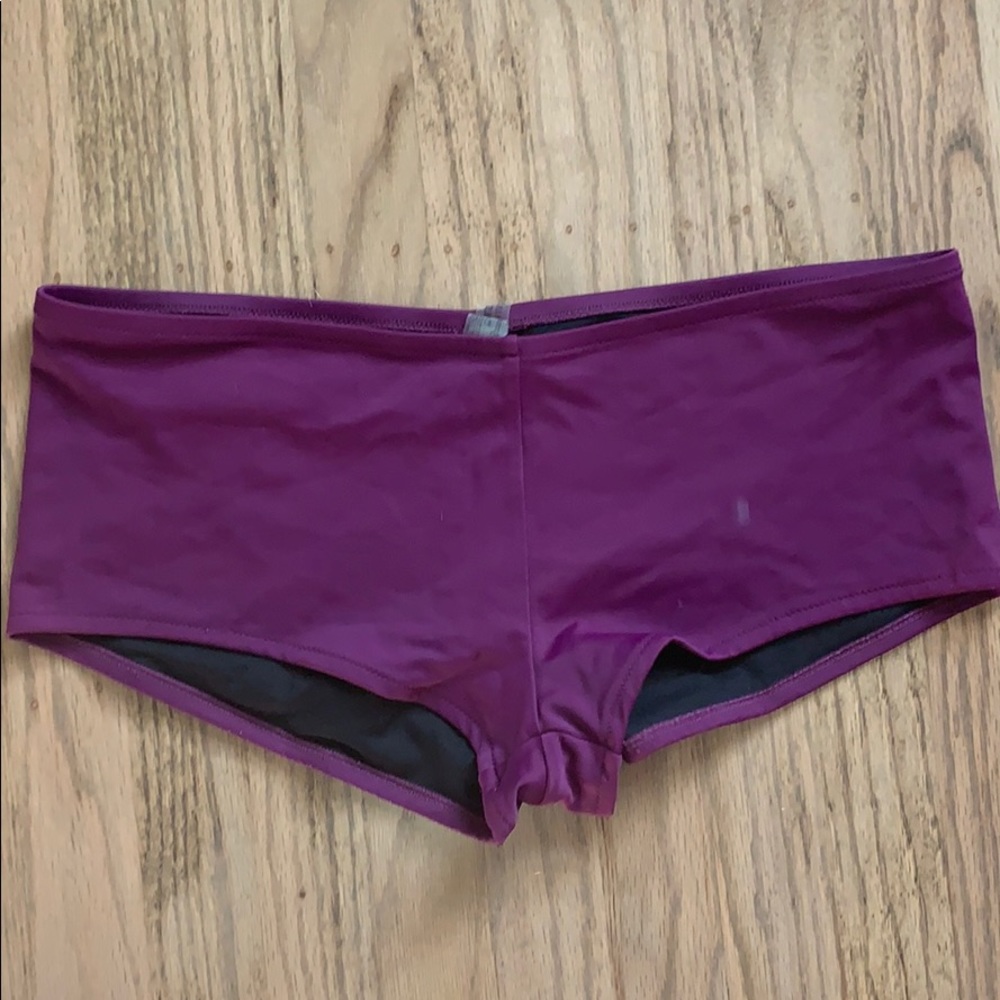 Victoria’s Secret boyshort bikini bottoms. L